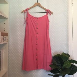 Topshop Pink Mini Dress